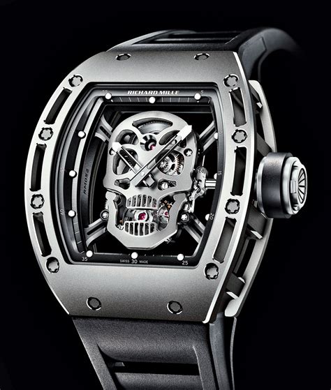 skull tourbillon richard mille|richard mille watches skeleton.